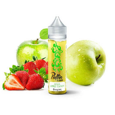 Sour Apple Candy E-Liquid by Puffin E-Juice