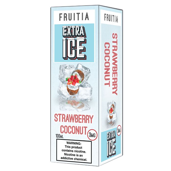 Strawberry Coconut E-Liquid by Fruitia Extra Ice