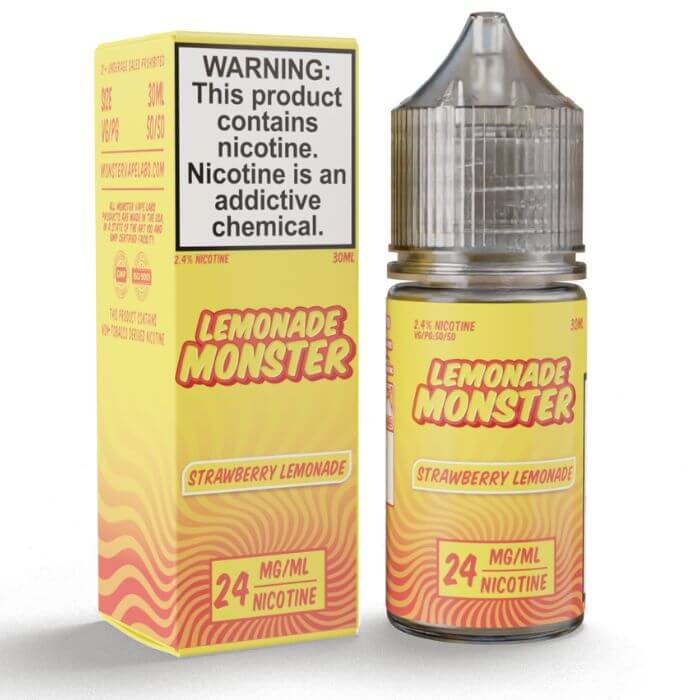 Strawberry Lemonade Nicotine Salt by Lemonade Monster