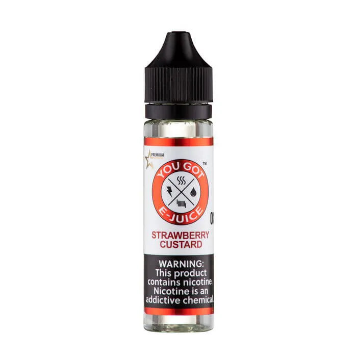 Strawberry Custard E-Liquid by You Got E-Juice