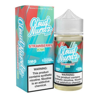 Strawberry Kiwi Iced E-Liquid by Cloud Nurdz