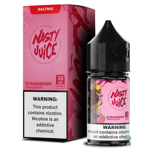 Strawberry Trap Queen Nicotine Salt by Nasty Juice