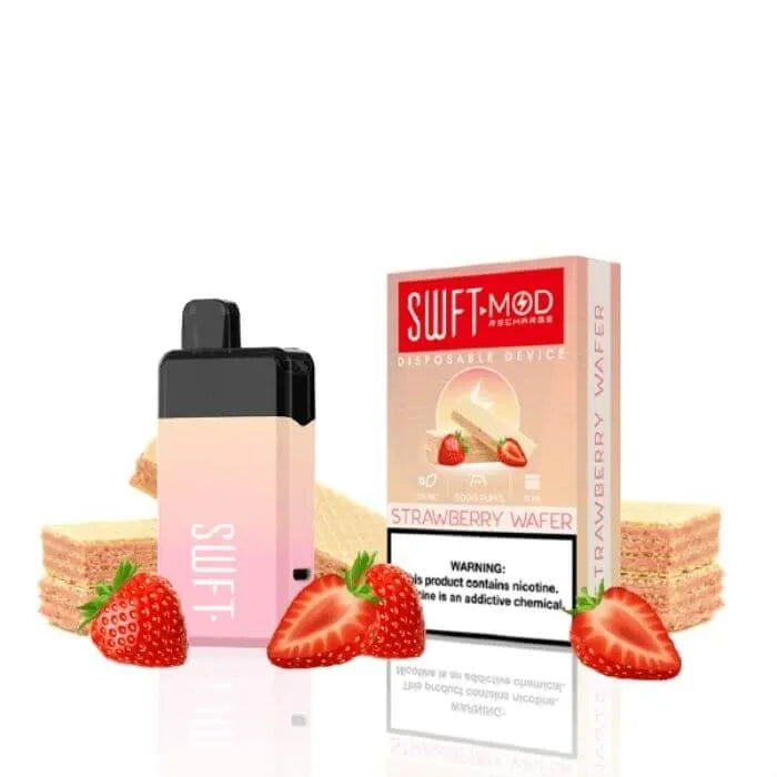 Strawberry wafer WFT Mod Rechargeable Vape11zon