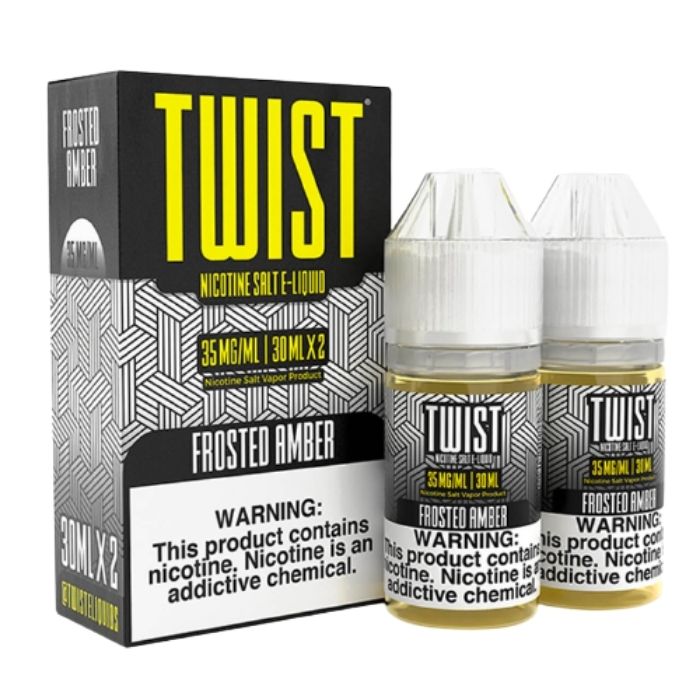 Frosted Amber Nicotine Salt by Twist E-Liquids