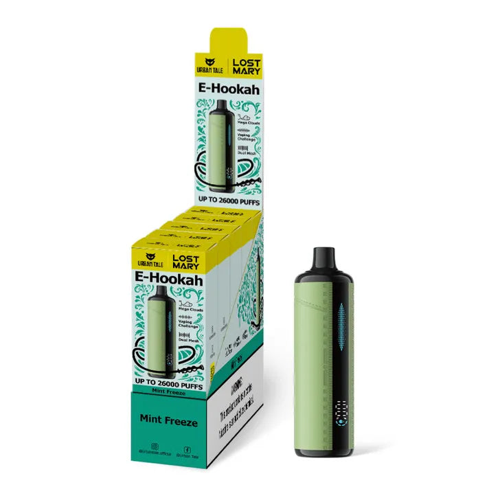 Urban Tale X Lost Mary Hookah 26000 Mint Freeze