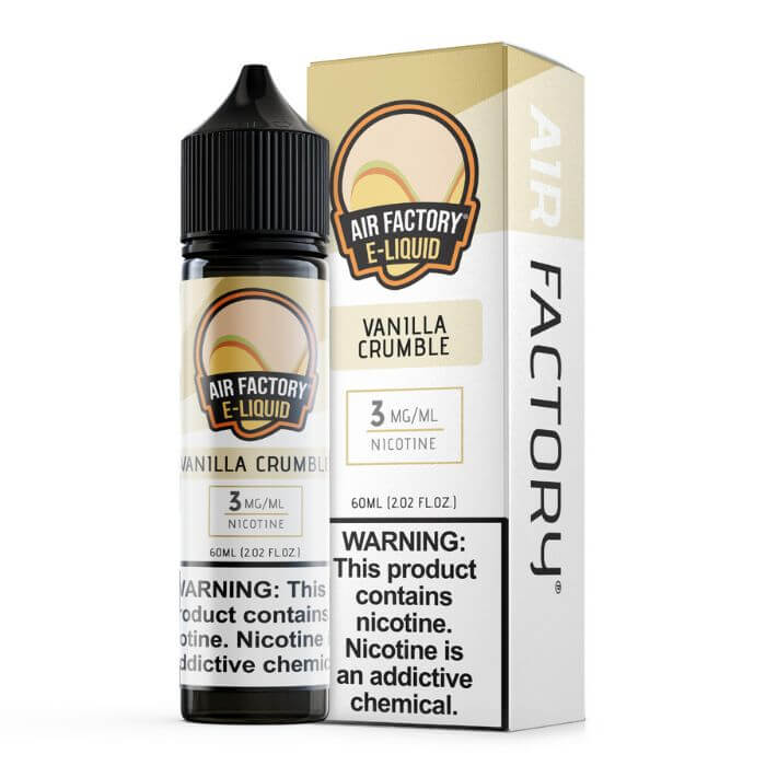 Vanilla Crumble E-Liquid by Air Factory