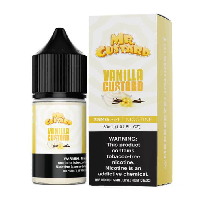 Vanilla Custard Nicotine Salt by Mr. Custard
