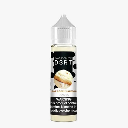 Vanilla Bean Ice Cream Sugar Cookie Sandwich E-Liquid by DSRT eJuice