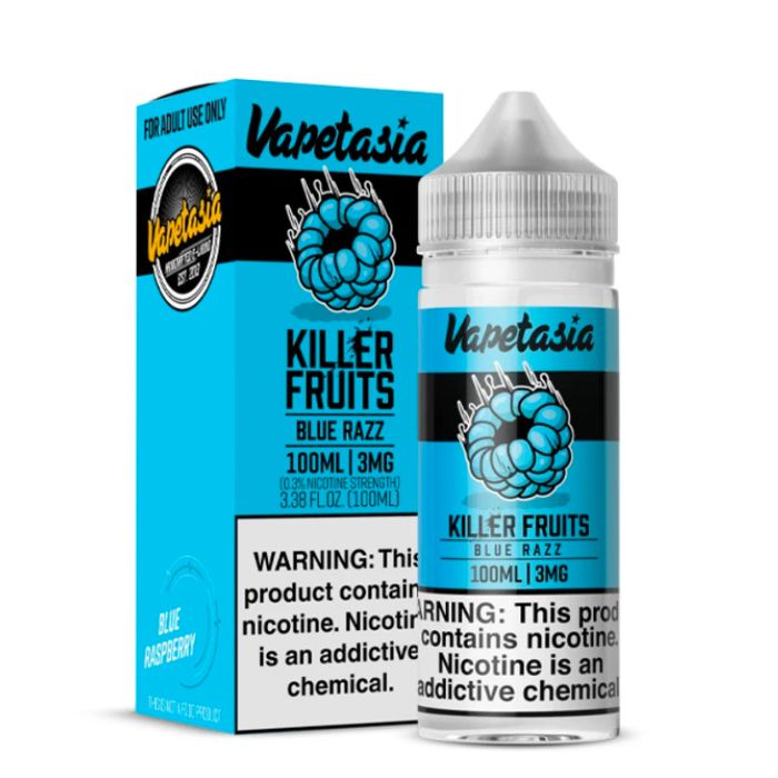 Blue Razz Killer Fruits E-Liquid by Vapetasia