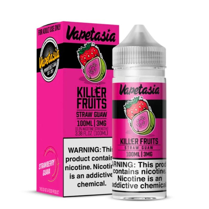 Straw Guaw Killer Fruits E-Liquid by Vapetasia