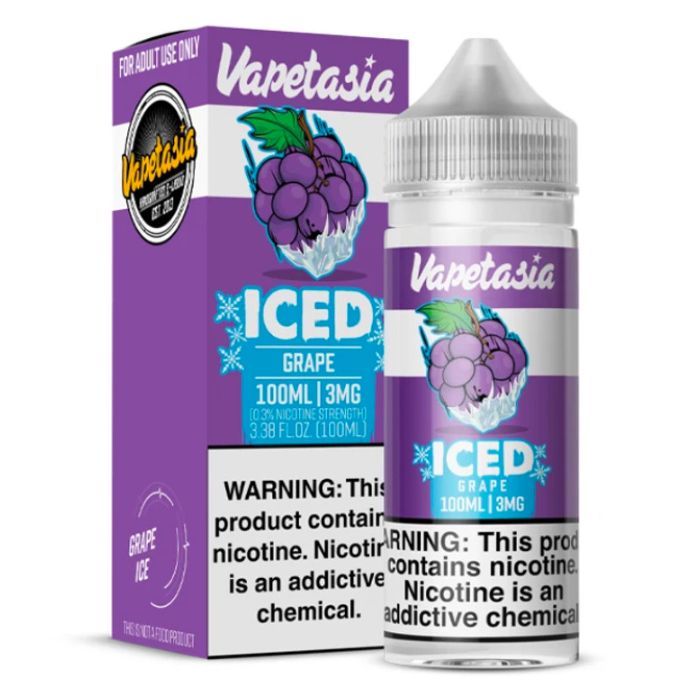 Grape Iced E-Liquid by Vapetasia