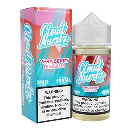 Very Berry Hibiscus Iced E-Liquid by Cloud Nurdz