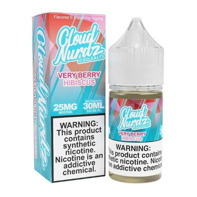 Very Berry Hibiscus Iced Nicotine Salt by Cloud Nurdz