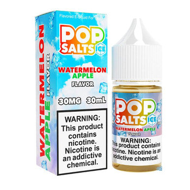 Watermelon Apple Ice Nicotine Salt by Pop Salts