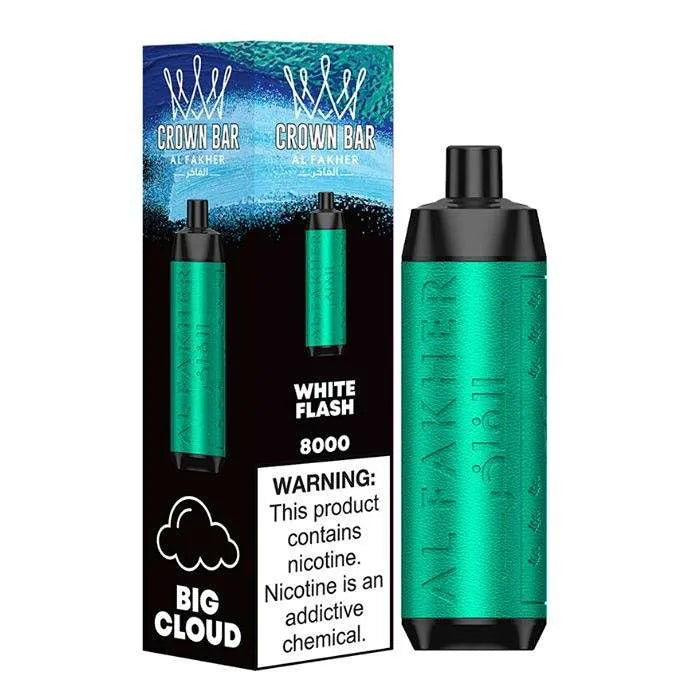 White-Flash-Al-Fakher-Crown-Bar
