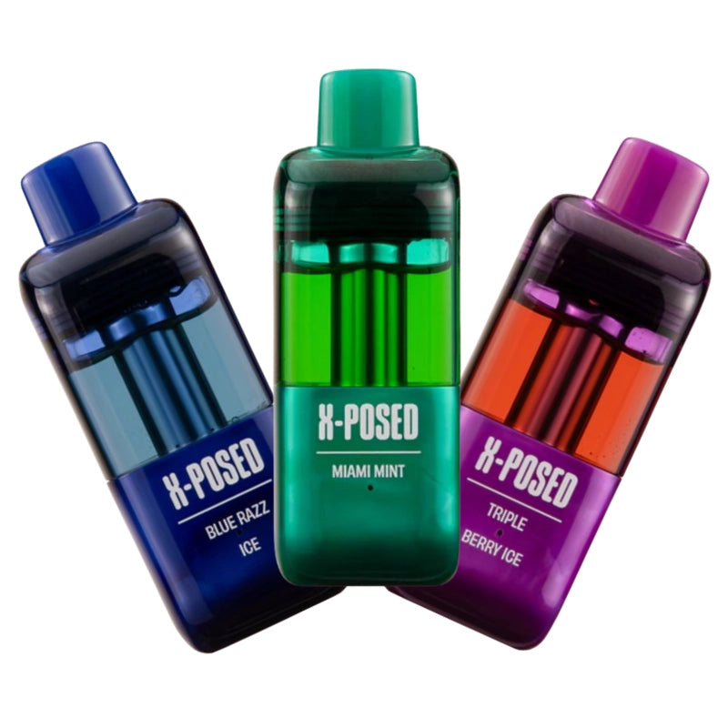XPosed 35K Vape Replacement Pod Flavors