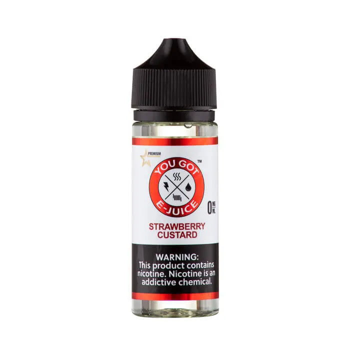 Strawberry Custard E-Liquid by You Got E-Juice