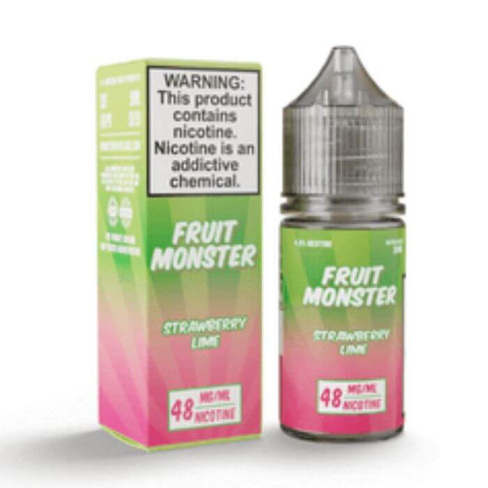 Strawberry Lime Nicotine Salt by Fruit Monster