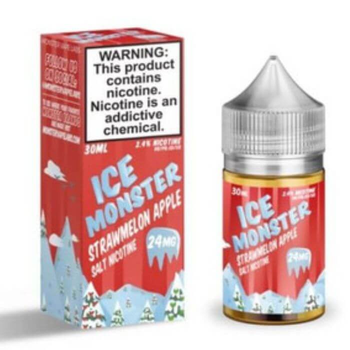 Strawmelon Apple Nicotine Salt by Ice Monster