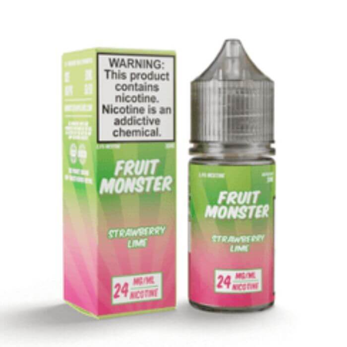 Strawberry Lime Nicotine Salt by Fruit Monster