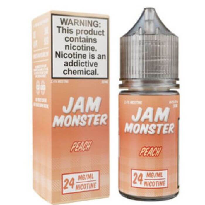 Peach Nicotine Salt by Jam Monster
