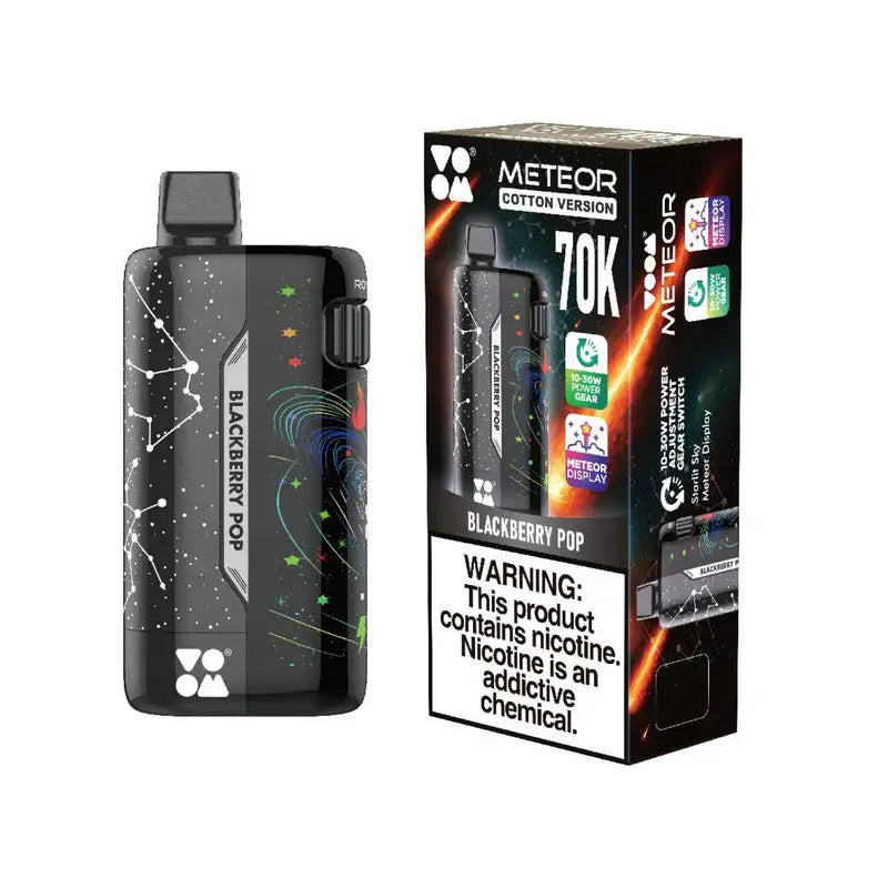 Blackberry Pop Voom Meteor 70K Flavor