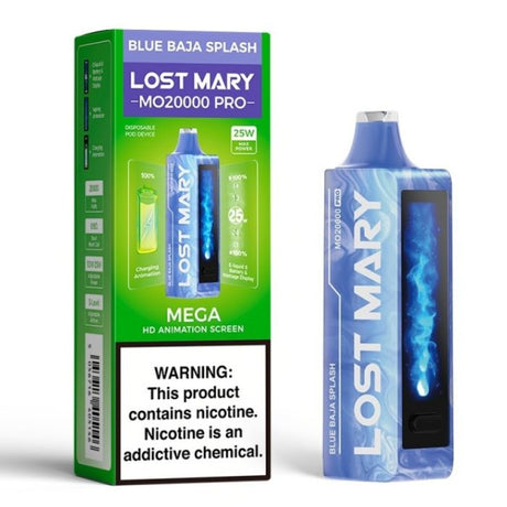 Blue Baja Splash Lost Mary MO20000 PRO Flavor