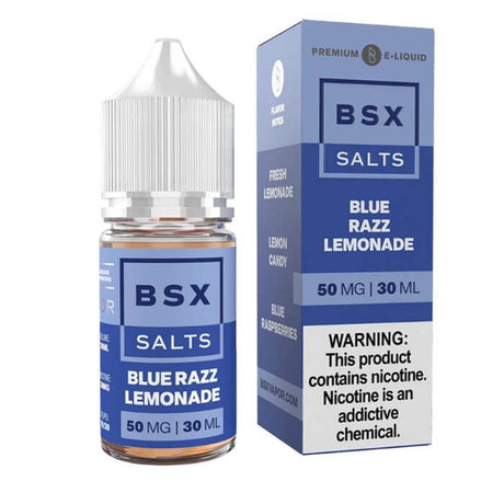Blue Razz Lemonade Nicotine Salt by BSX Vapor