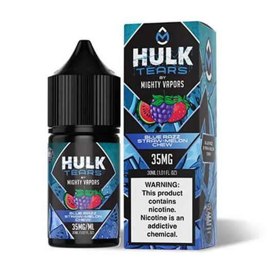 blue-razz-straw-melon-chew-salt-nic-by-hulk-tears-x-mighty-vapors