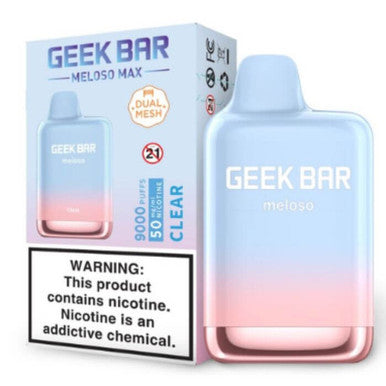 Clear Geek Bar Meloso Flavor