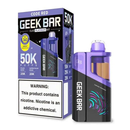 Code Red Geek Bar Clio Platinum Kit Flavor