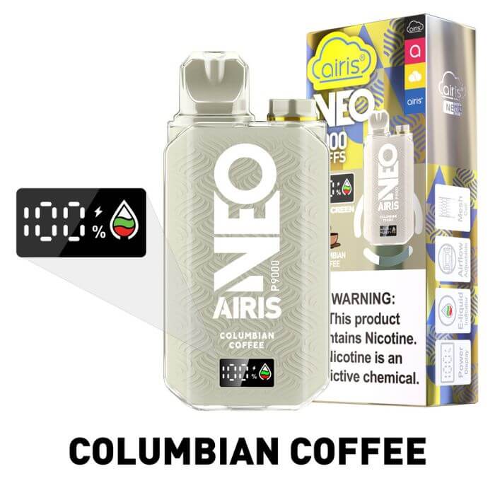 Columbian Coffee Airis NEO P9000 Flavor
