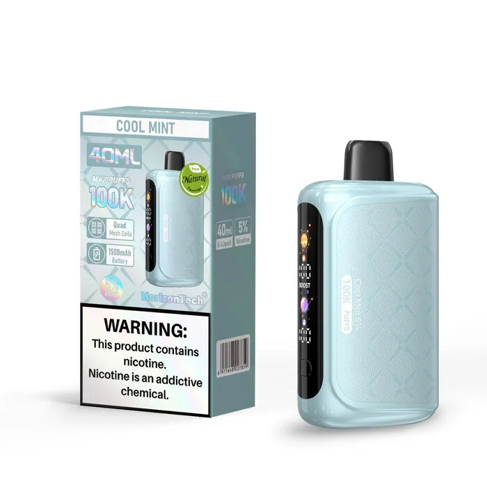 Cool Mint Horizontech 100K Flavor
