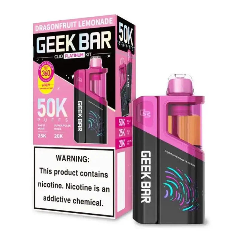 Dragonfruit Lemonade Geek Bar Clio Platinum Kit Flavor