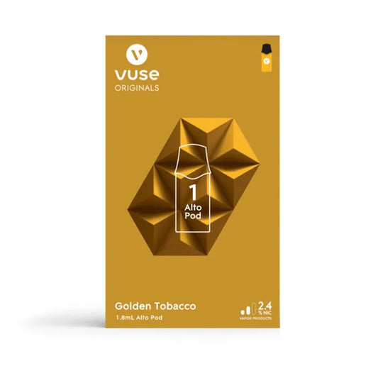 Golden Tobacco Vuse Alto Pod Prefilled 18mg - 1PK