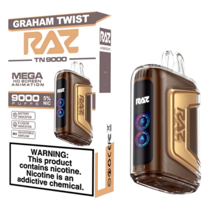 Graham Twist Raz TN9000 Vape 