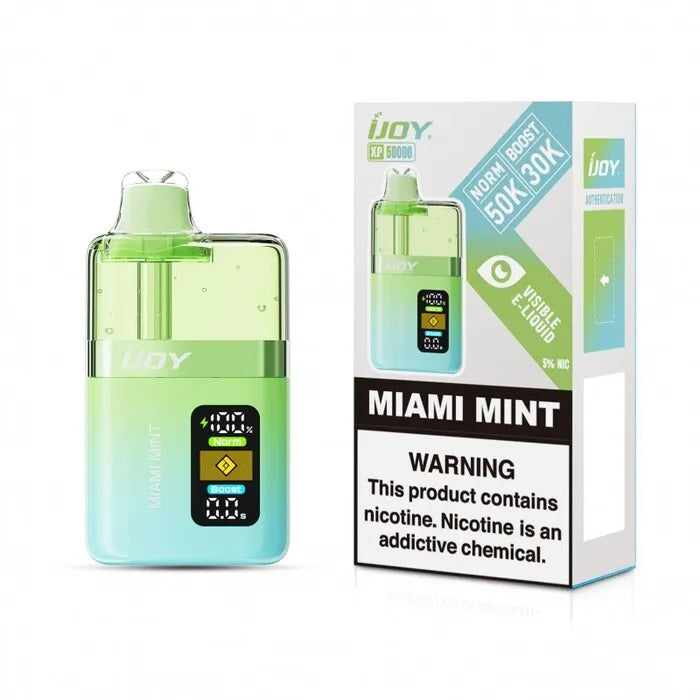 iJoyBar XP50K Box Miami Mint