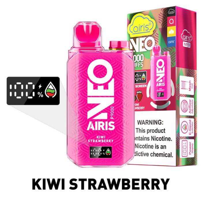Kiwi Strawberry Airis NEO P9000 Flavor