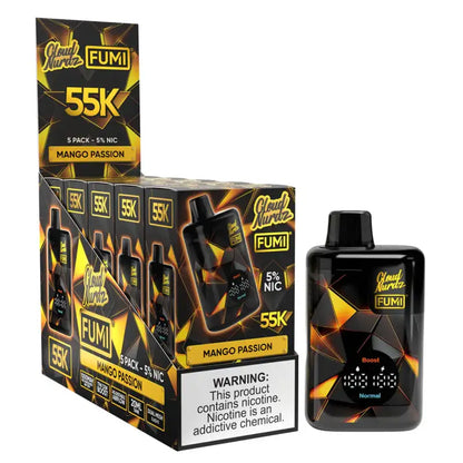 Mango Passion FUMI X CLOUD NURDZ 55K Flavor