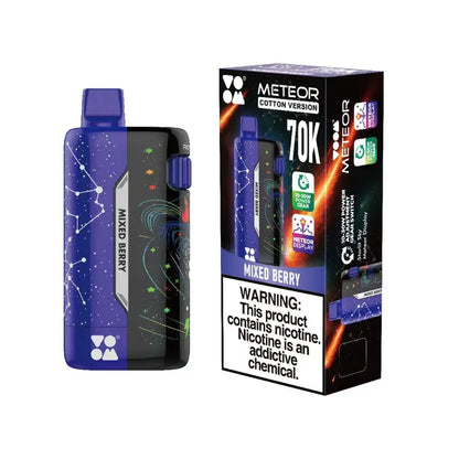 Mixed Berry Voom Meteor 70K Flavor