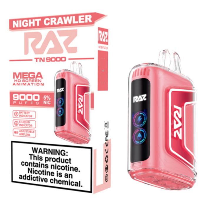 Night Crawler Raz TN9000 Vape