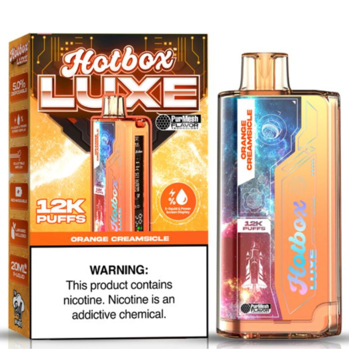 Orange Creamsicle Hotbox Luxe Flavors