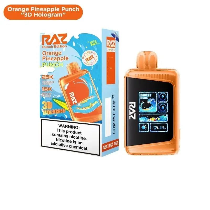Orange Pineapple Punch RAZ LTX 3D 25k Hologram
