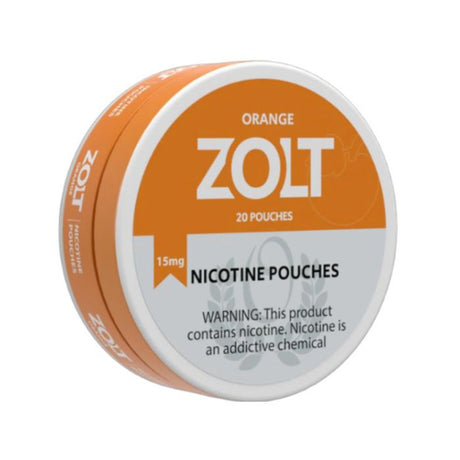 Orange ZOLT Nicotine Pouches