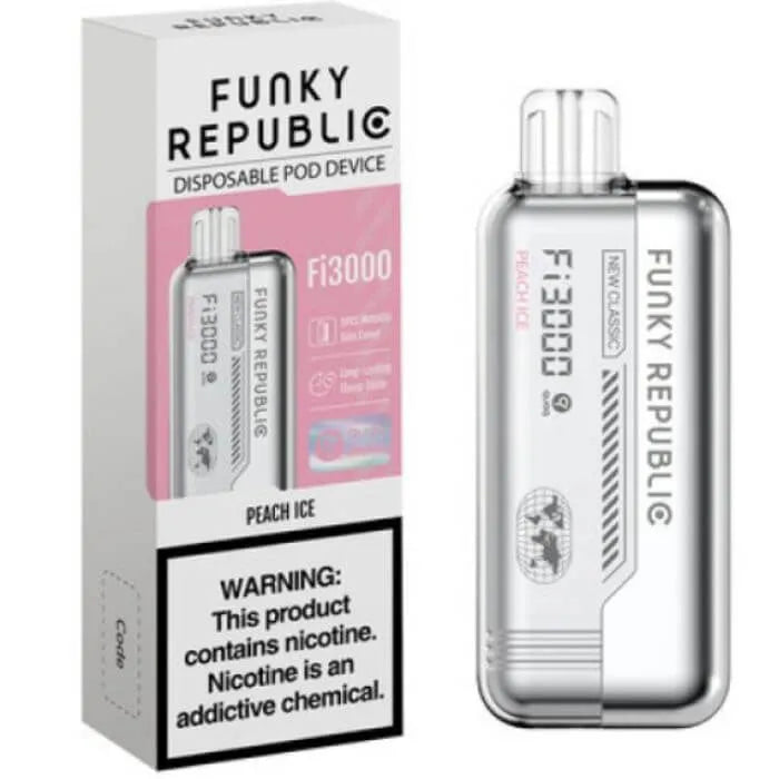 peach-ice-funky-republic-fi3000-disposable-vape