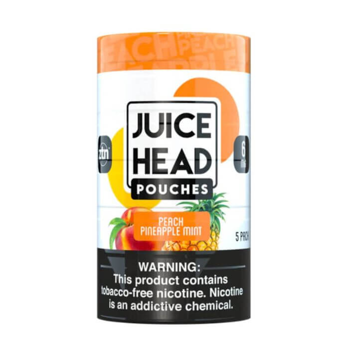 Peach Pineapple Mint Juice Head Pouches Flavor