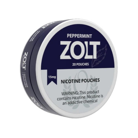 Peppermint ZOLT Nicotine Pouches