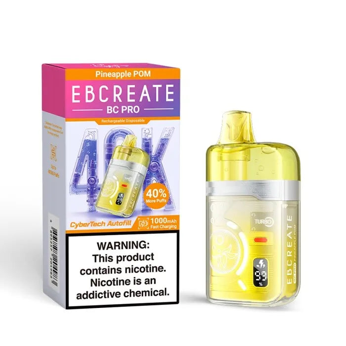 Pineapple POM EBCREATE BC Pro 40K Flavor