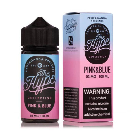 Pink and Blue E-Liquid by Propanganda The Hype