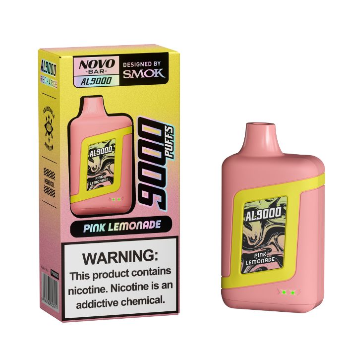 Pink Lemonade SMOK Novo Bar AL9000 flavor